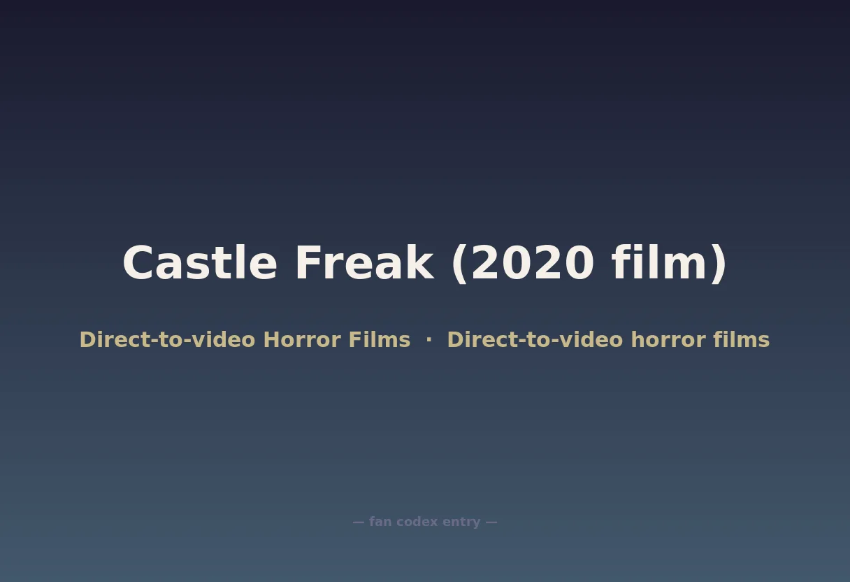 Castle Freak (2020 film)